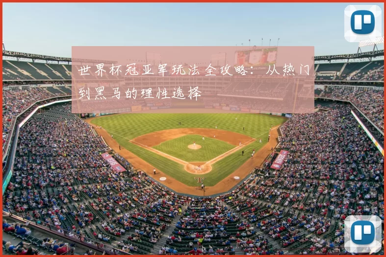 世界杯冠亚军玩法全攻略：从热门到黑马的理性选择